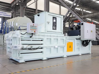 مكبس نفايات أفقي GHP60A، مكبس نفايات أفقي GHP60A، 2-3TPH، 18.5 ك