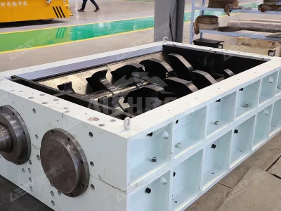 آلة تقطيع النفايات الصلبة GC MSW: مشابهة لآلة M&J PreShred 2000S