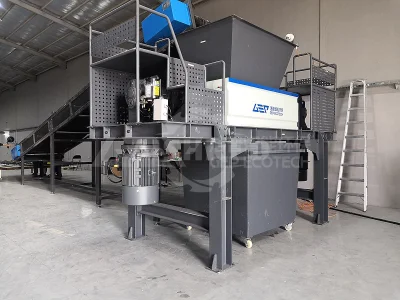 مصنع التقطيع ASR، نظام فرز مخلفات تقطيع السيارات