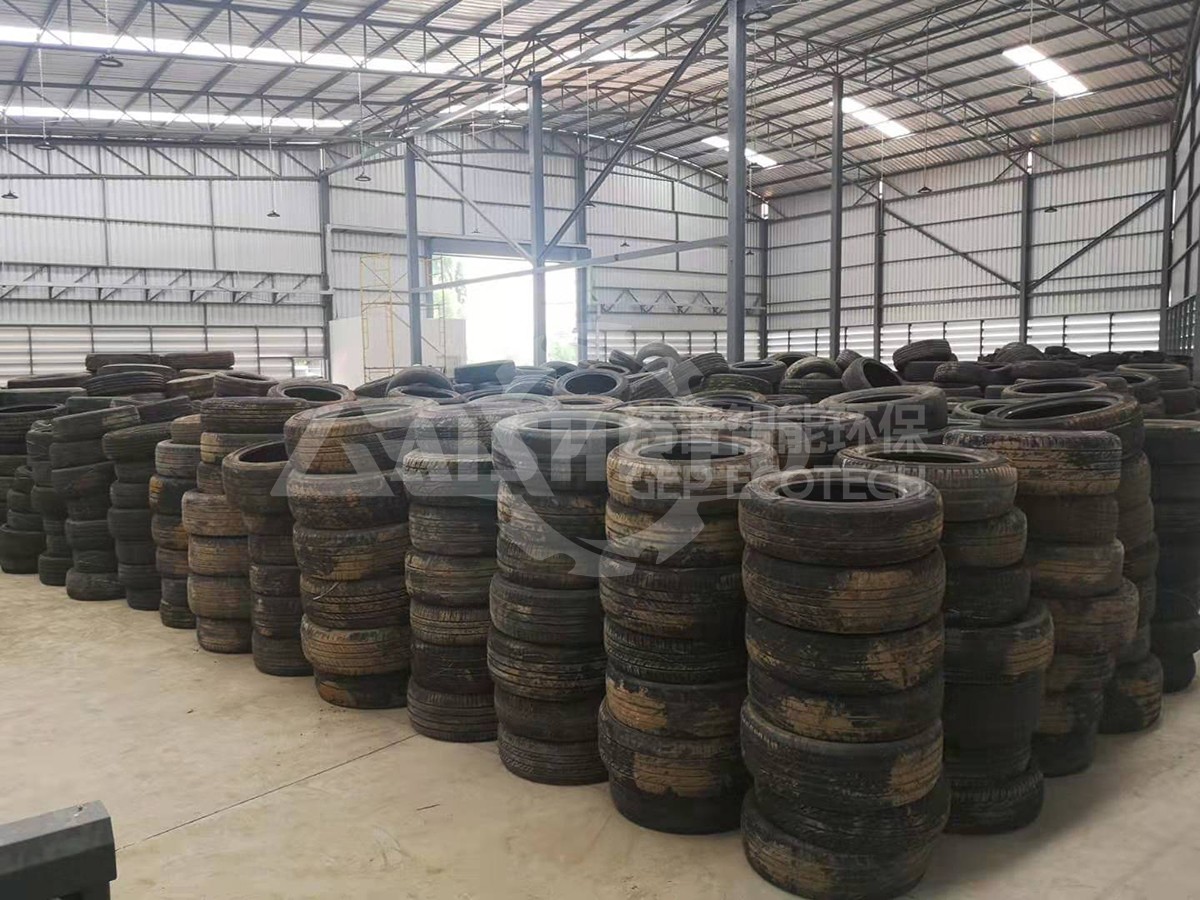 الإطارات المستعملة