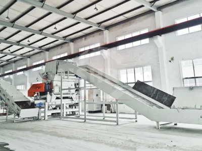 آلة تمزيق نفايات OCC، آلة تمزيق الورق المقوى، آلة تمزيق النفايات الصناعية، GDI8، 3-5TPH، 2*45 كيلوواط