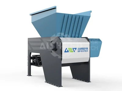 آلة تقطيع النفايات البلاستيكية أحادية العمود، آلة تقطيع البلاستي