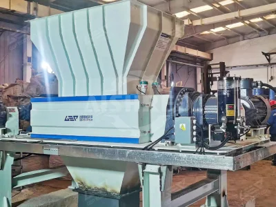 آلة التقطيع لتحضير الوقود البديل لفرن الأسمنت، آلة التقطيع متعددة الوظائف، 2*37 كيلو وات