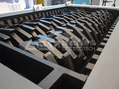 آلة تقطيع الخردة المعدنية ثنائية العمود الصناعية من نوع القص المزدوج العمود 180 كيلو واط