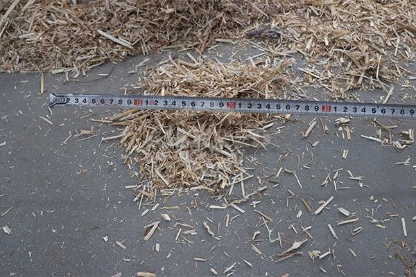 مخلفات القشرة الخشبية